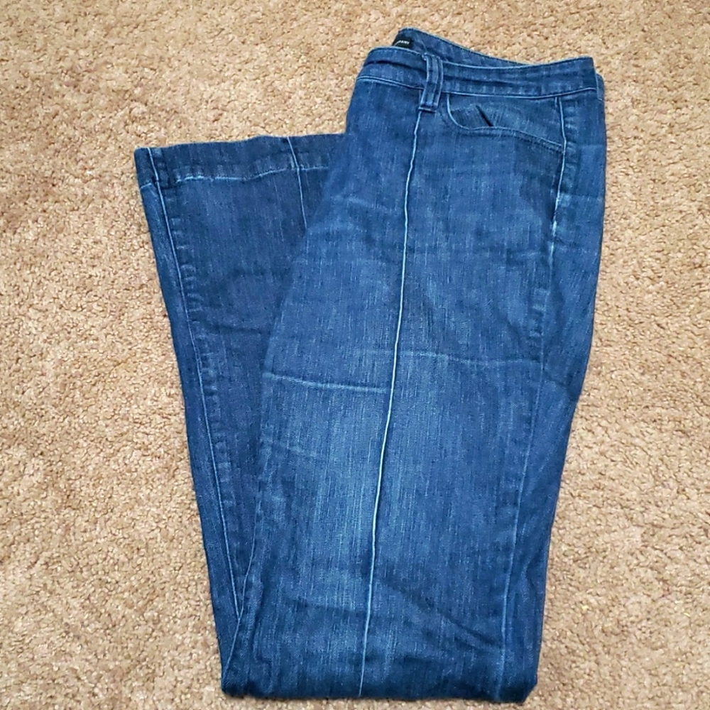 NY & Co Distressed Jean Trousers